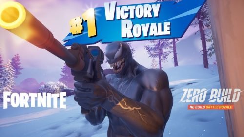 Eddie Brock & Venom Secure the Fortnite Victory Royale.