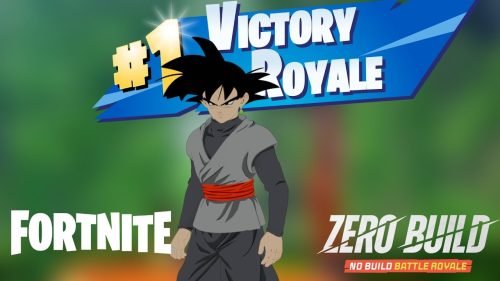 Thrilling Victory in Fortnite Zero Build Absolute Doom C5S4 with Goku Black!